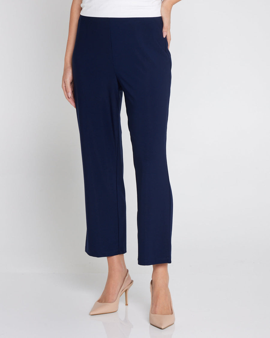 Petite Travel Pants - Navy
