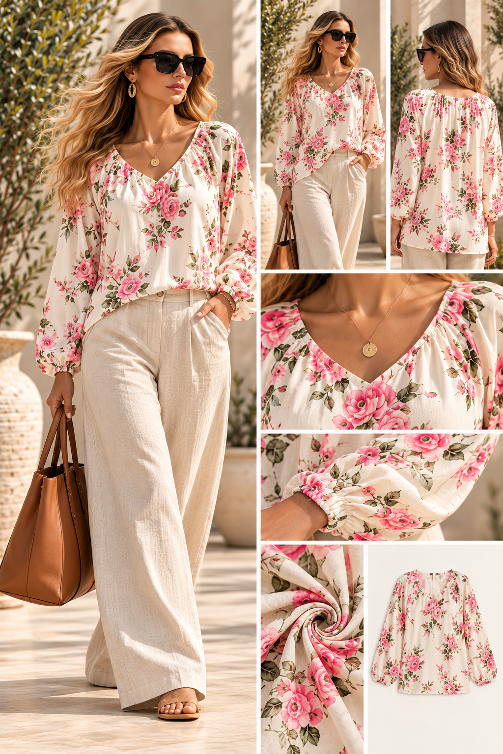 Luna™ Floral Blouse