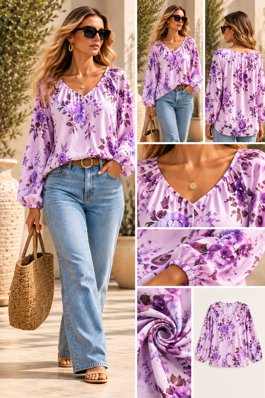Luna™ Floral Blouse