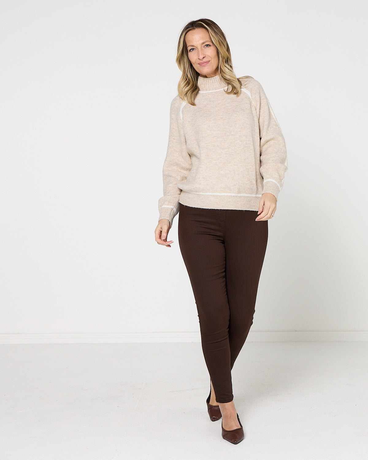 Denver Jegging - Chocolate